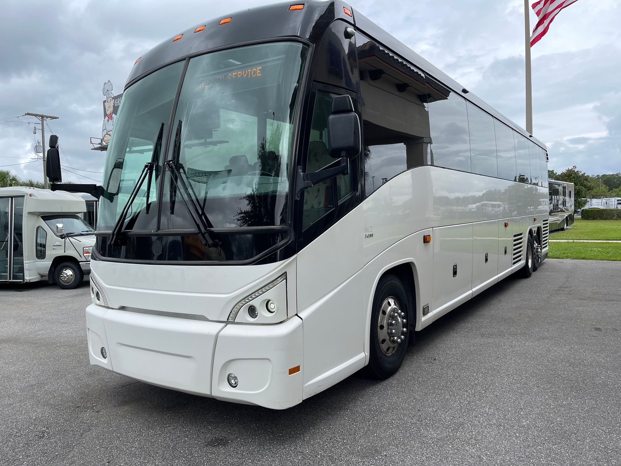 Motorcoach exterior